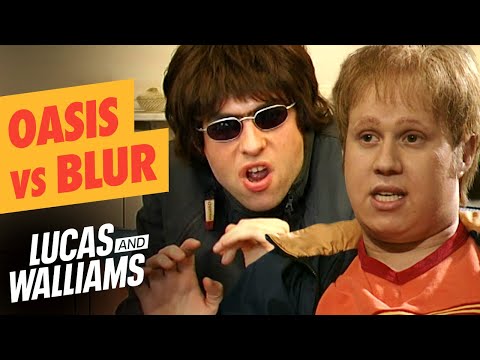 Oasis vs Blur! | Rock Profile | Lucas and Walliams