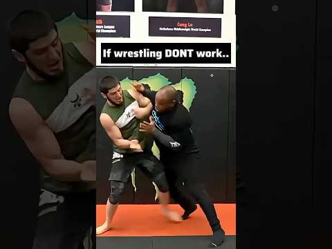 DC vs Makhachev 🤼 #wrestling #judo #mma #ufc #training #grappling #takedown #ouchi #fighter