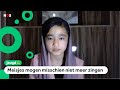 Nila protesteert tegen een zangverbod voor meisjes