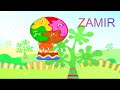 COMFY BABYTV MITCH MATCH CAT FEATHER HOT AIR BALLOON ENGLISH VERSION
