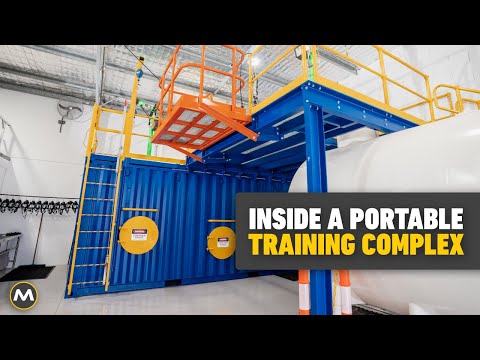 Transforming Training: Zokal's Container & Mezzanine Training Facility