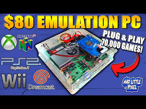 $80 Plug & Play Emulation PC With PS2, Wii & Over 70,000 Games! Worth It?