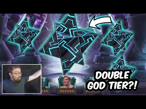 4x 6 Star Crystal Opening - DOUBLE GOD TIER?!?! - Free To Play 2023 - Marvel Contest of Champions