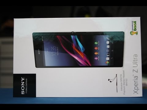 Sony Xperia Z Ultra - Unboxing deutsch