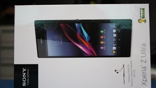 Sony Xperia Z Ultra - Unboxing deutsch