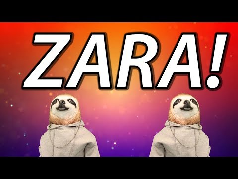 HAPPY BIRTHDAY ZARA! - SLOTH HAPPY BIRTHDAY RAP