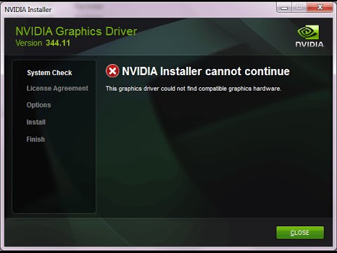 comment installer nvidia