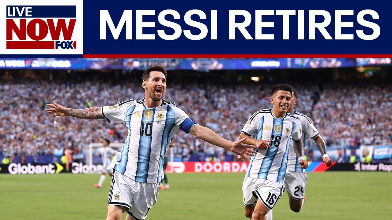 Lionel Messi retires from play for Argentina
