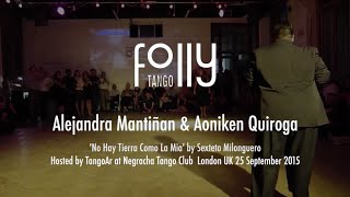 Alejandra Mantiñan & Aoniken Quiroga - 'No Hay Tierra Como La Mia'
