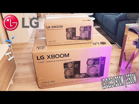 Unboxing the LG CL98 XBOOM | 3500W Hi-Fi Sound System: Power Meets Precision