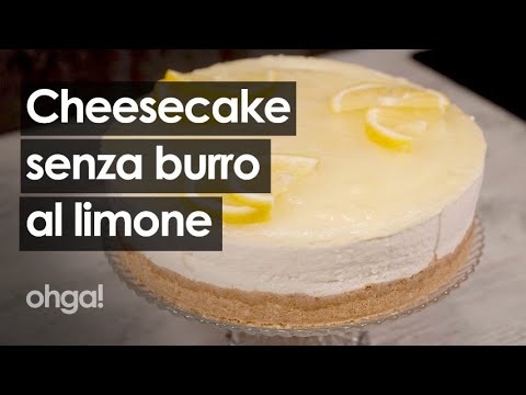 Cheesecake al limone senza burro: una delizia al limone senza cottura