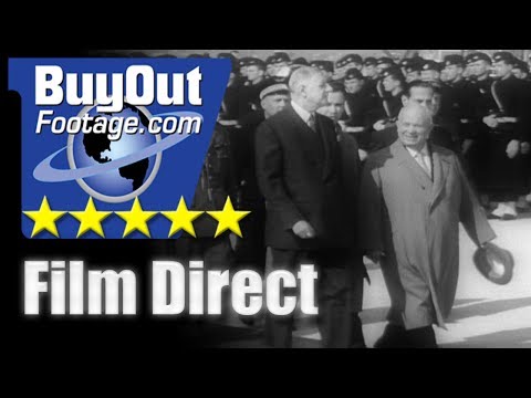 Soviet Premier Nikita Khrushchev Visits France 1960 FILM DIRECT