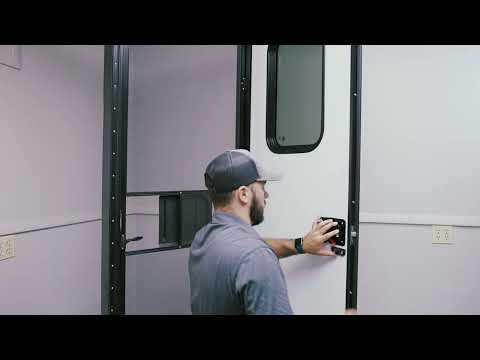 DEXTER TV - How to Replace a Standard RV Screen Door Latch Assembly