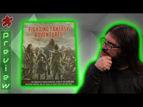Fighting Fantasy Adventures - Wallace Designs | Board Game Preview