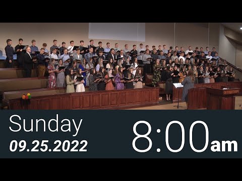 09/25/2022 Sunday 8am - Full Service