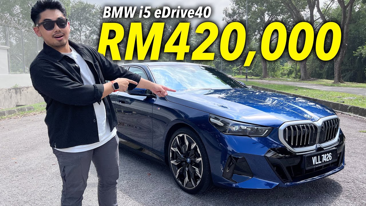 Kereta EV Yang Canggih Berharga RM420,000! – BMW i5 eDrive40 Malaysia