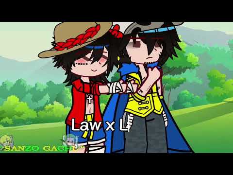 [os casais de one piece]|gachameme|sanjixzoro|Law x Luffy|Usupp x kaya|AU|#memes#lgbt☺️👏