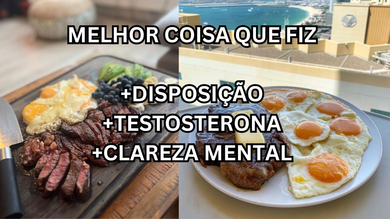 Minha EXPERIÊNCIA com DIETA ANIMAL (Animal-based Diet)