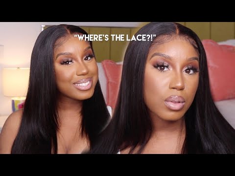 FULL WIG INSTALL USING GLUE + “CLEAR LACE” FRONTAL WIG| XRSBEAUTY HAIR