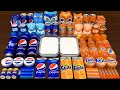 PEPSI Vs FANTA Mixing Random Things Into Glossy Slime Satisfying Slime Video 176