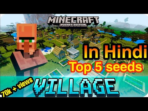 INSANE! Unbelievable MCPE village seeds 😱