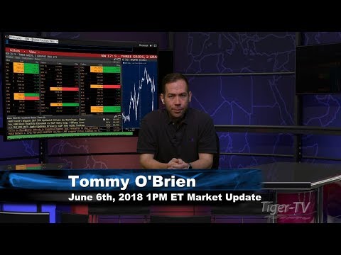 June 6th 1PM ET Market Update with Tommy O'Brien on TFNN