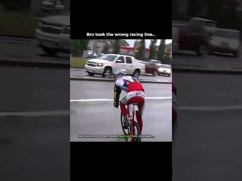 When Rider Took A Slightly Different Racing Line And Paid The Price 