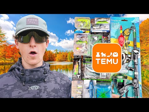 I Tried The BEST SELLING Fishing Items From TEMU - Any Good?