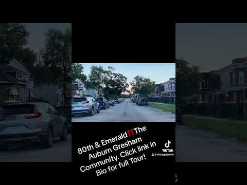 80th & Emerald‼️The Auburn Gresham Community🔥#chicago #espot #blackout #tour #drive #through #4k