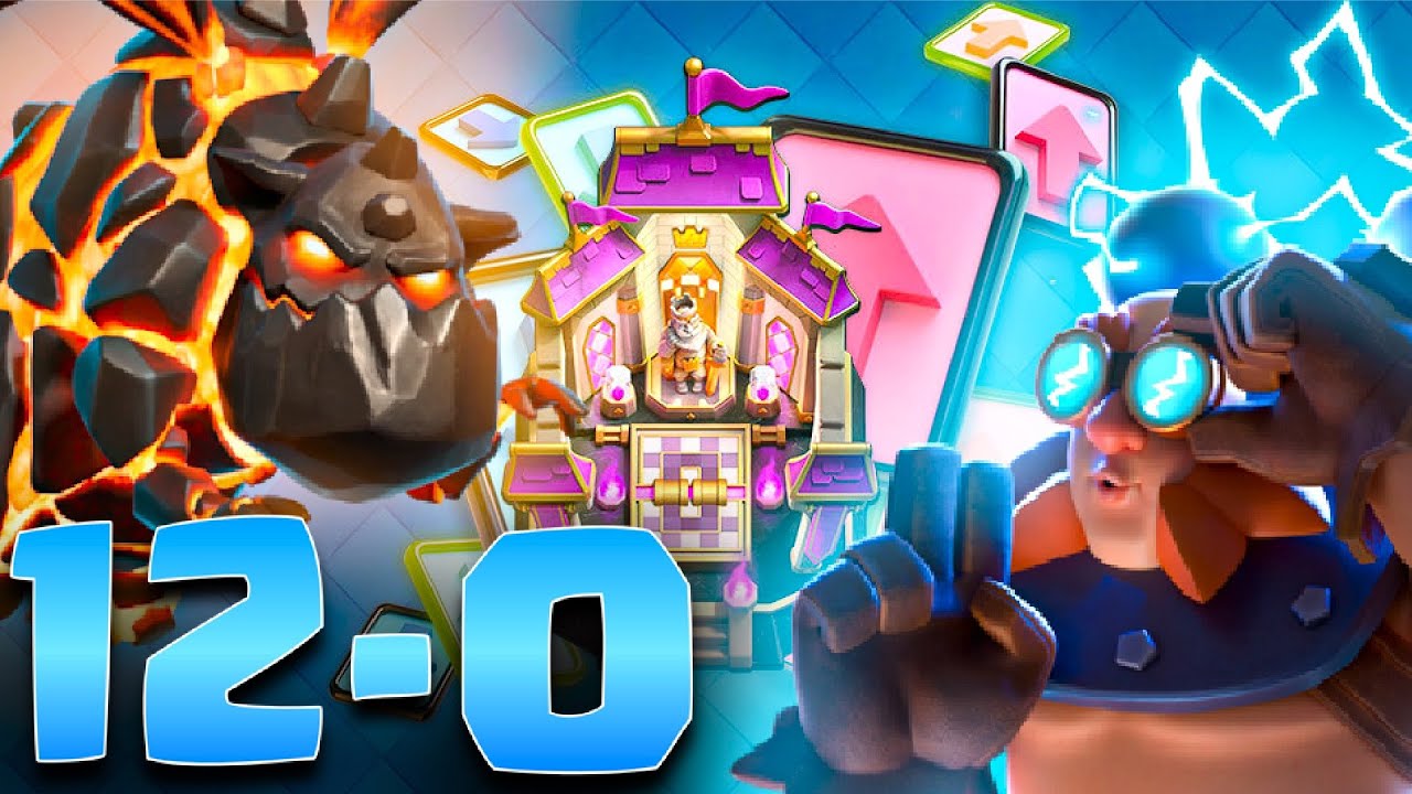 12-0 MEGA MONK CHALLENGE, CLASH ROYALE