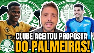 🚨PALMEIRAS ENTRA FORTE NO MERCADO: Arias encaminhado e Nino pode chegar pra MUDAR TUDO 🟢