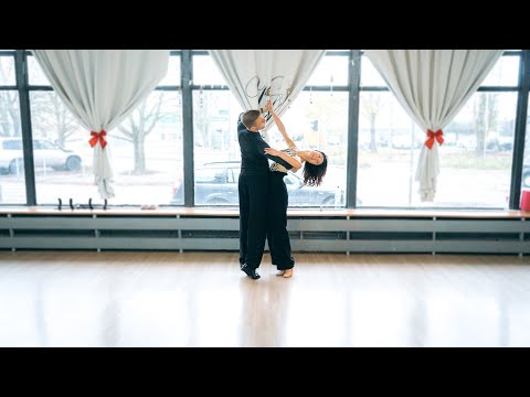 Slow Waltz Basic | Szymon Kalinowski & Grazyna Grabicka | Figure names, counting, music