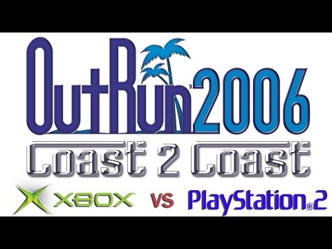 Outrun 2006 -- XBOX vs PS2 [Side by Side Comparison]