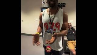 J-Mac from 97.9 tells Chamillionaire he is the first Rapper to ever diss him.  #shorts #youtube