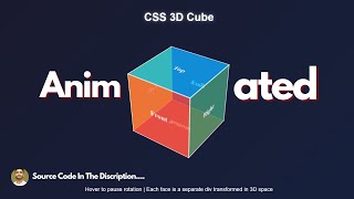 Creating a Custom 3D Cube with CSS