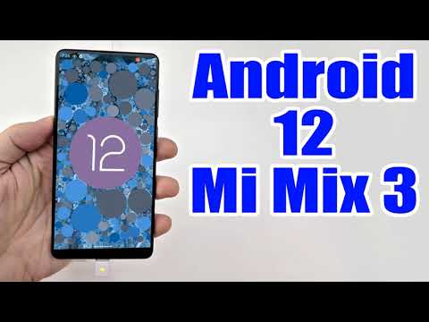 Install Android 12 on Mi Mix 3 (AOSP ROM) - How to Guide!