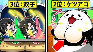 珍しい個性ランキング【アニメ】
