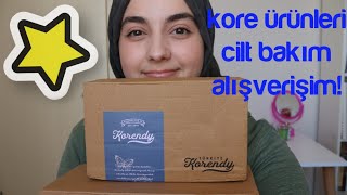 Kore Ürünleri Cilt Bakım Alışverişim | Korendy #alısveris