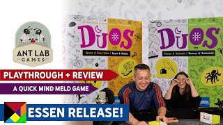 Duos Card Game Playthrough Review