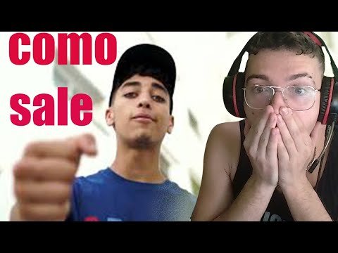 REACCIONANDO A AIMAN JR - COMO SALE ( VIDEOCLIP OFICIAL )