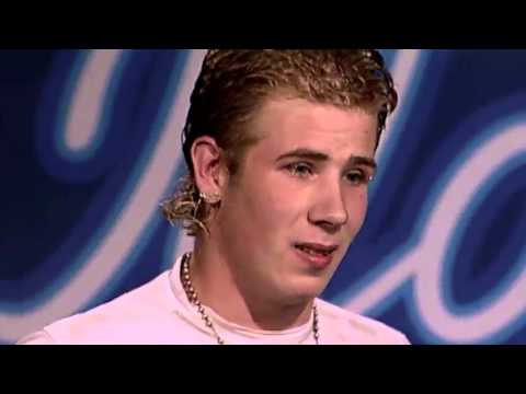 Candidate singing a terrible version of  "Jessie" by Joshua Kadison - Audition - Idols season 3