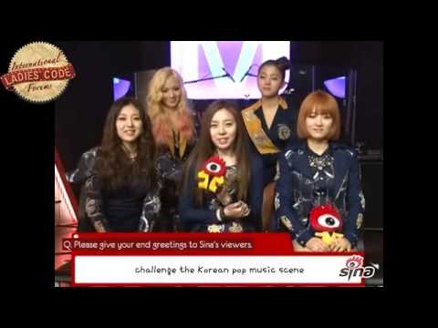 [LCInternational] {ENG SUB} 130328 Ladies' Code Sina Interview (Part 3/3)