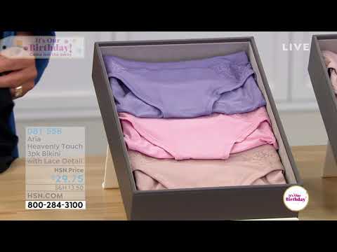 Aria Heavenly Touch 3pk Bikini with Lace Detail