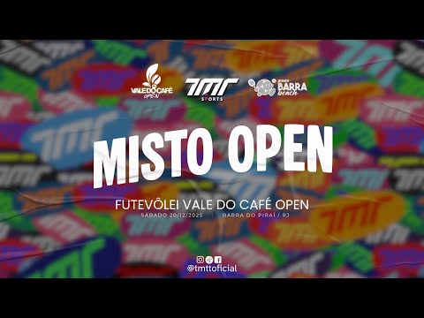 FUTEVÔLEI VALE DO CAFÉ OPEN - OPEN MISTO | BARRA DO PIRAÍ - RJ