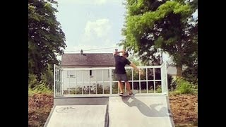 preview picture of video '7 tricks with stan leki at sorigny skatepark'