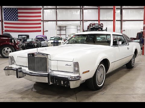 1976 White Lincoln Continental Mark IV