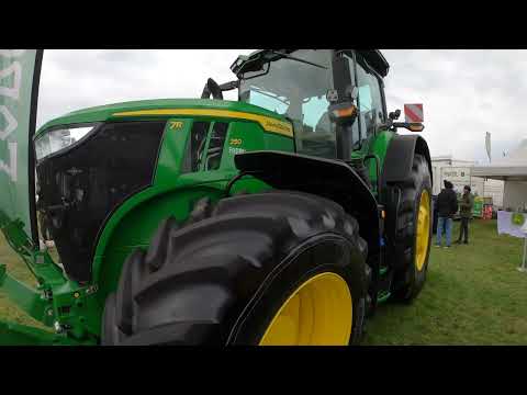 2025 John Deere 7R 350 9.0 Litre 6-Cyl Diesel Large Tractor Farol Southwell Ploughing