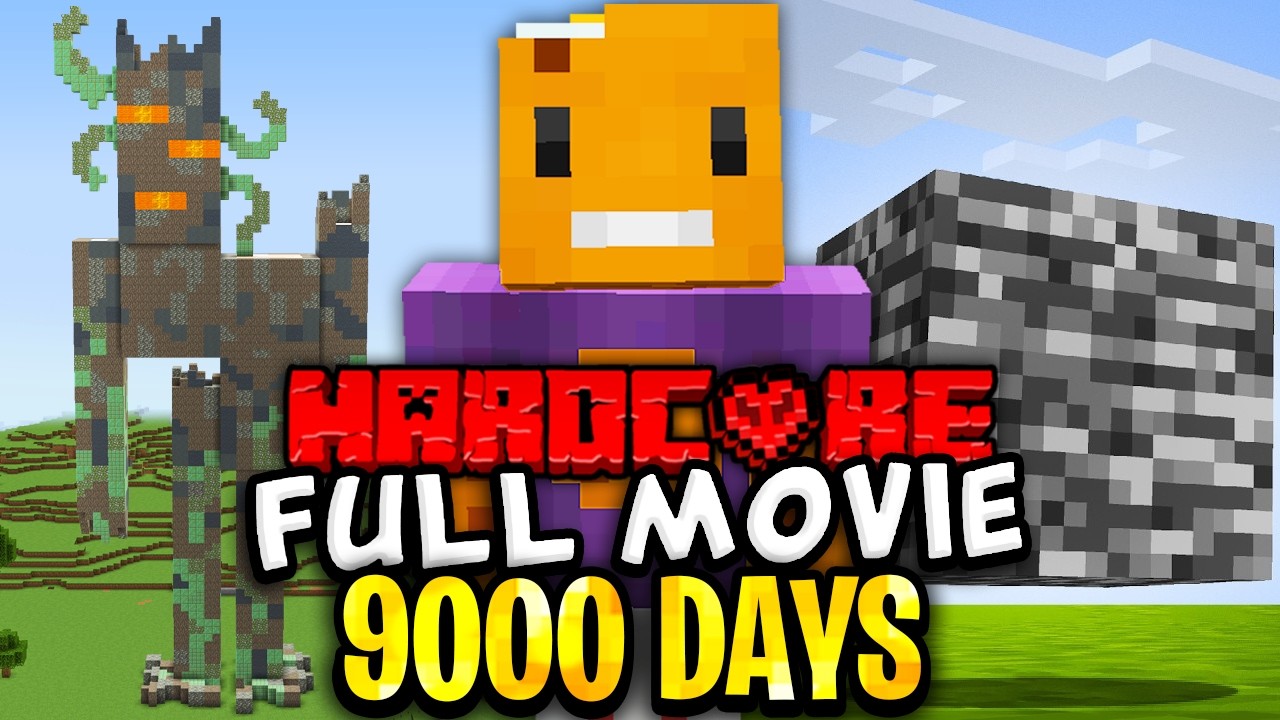 I Survived 9000 Days in Minecraft Hardcore [FULL MOVIE]