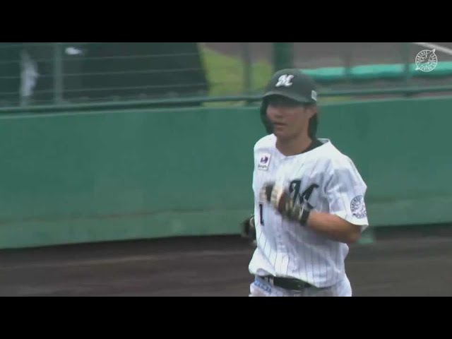 【ファーム】マリーンズ・藤原恭大が弾丸ライナーで2ランホームランを放つ!! 2022年6月14日  千葉ロッテマリーンズ 対 埼玉西武ライオンズ