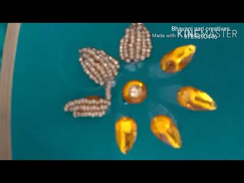 #3Dflower#Aariembroideryclassesinchennai#AariWorkforbeginners#basicstiches#Bhavaniaaricreatives#129#